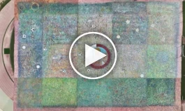 (ویدئو) نقاشی ایرانی در قطر رکورد بزرگترین نقاشی جهان را شکست